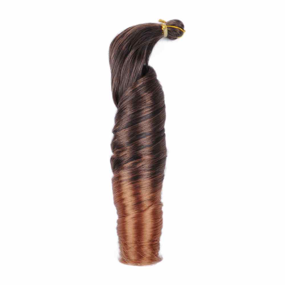 22inch French Loose Wave Crochet Braids Hair – Heat-Resistant, Lightweight, Protective Style