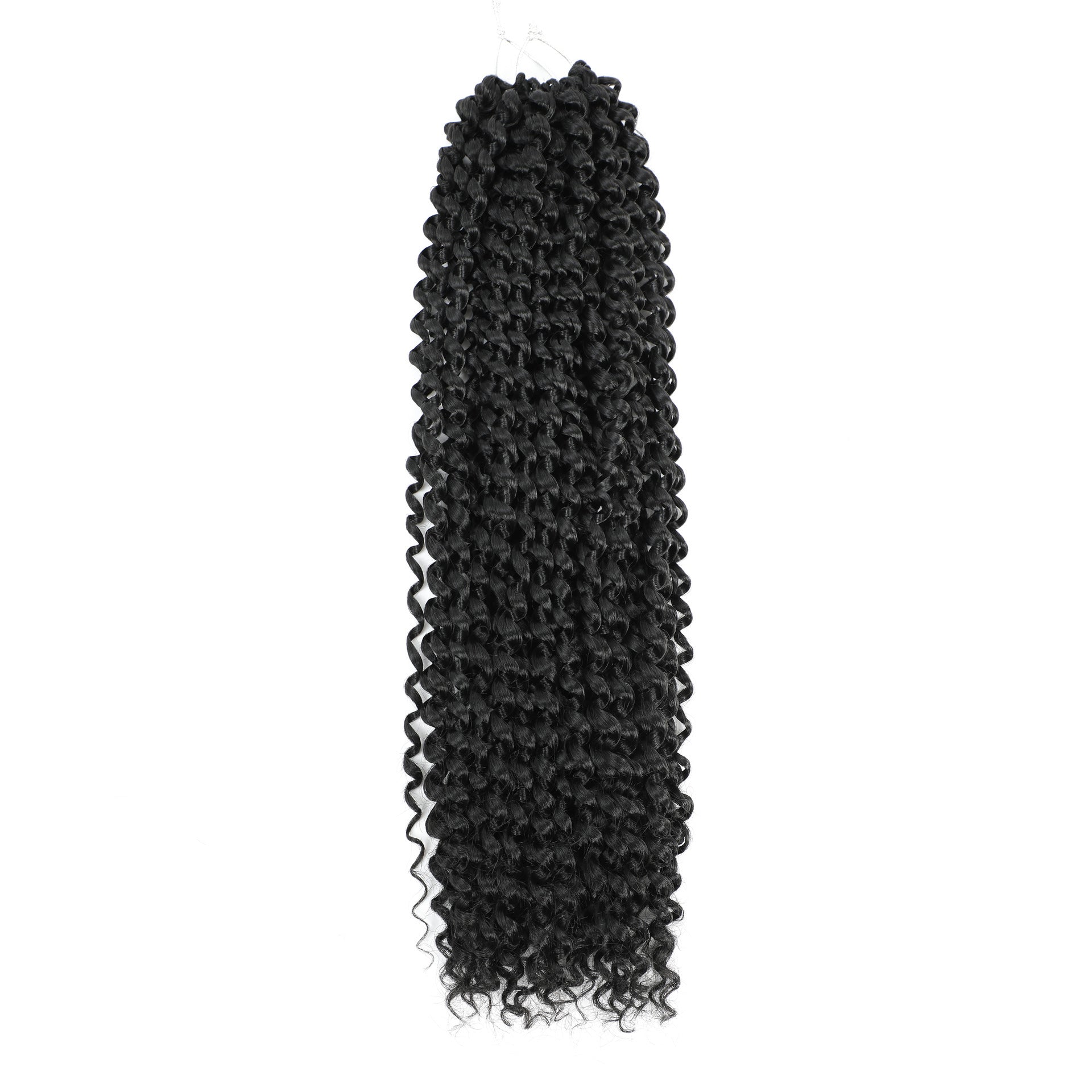 Water Ripple Crochet Wig – Double Strand Braided Style